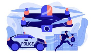 An image featuring police tracking concept