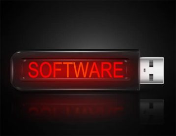 An image featuring USB software concept