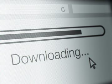 An image featuring downloading bar concept