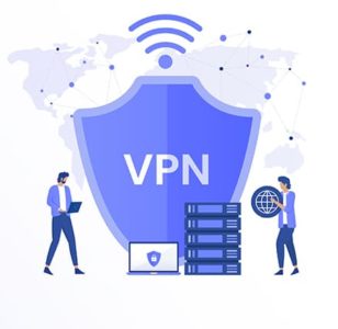 An image featuring a VPN concept