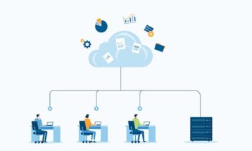 An image featuring network infrastructure concept