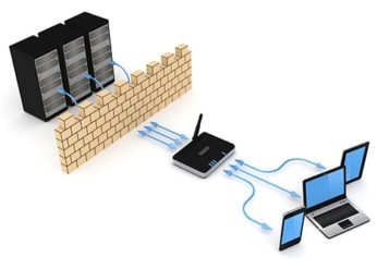 An image featuring DNS firewall concept