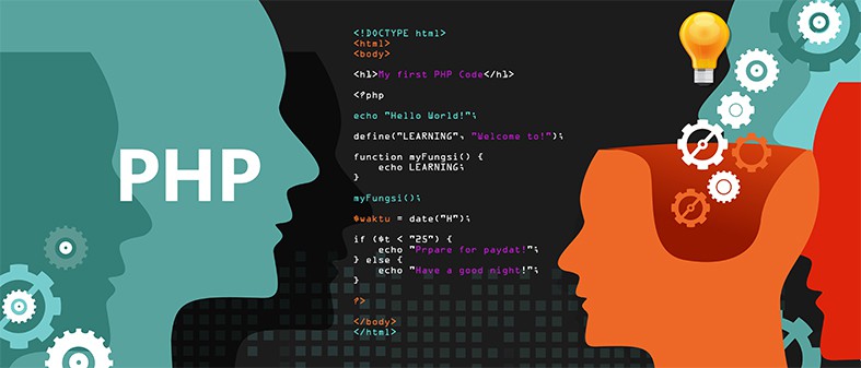 An image featuring PHP programming language concept
