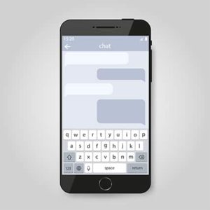 An image featuring android keyboard concept