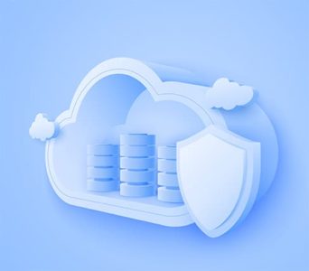 An image featuring cloud security concept