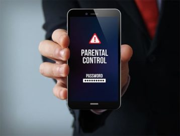 An image featuring parental control app concept