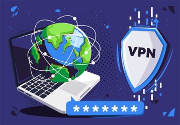An image featuring strong VPN protocol concept