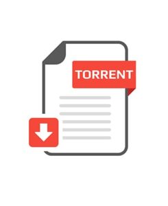 An image featuring a Torrent file concept