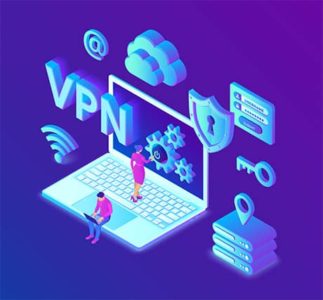 An image featuring a VPN concept