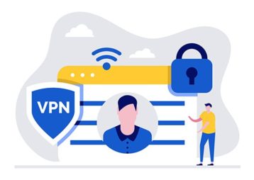 An image featuring VPN protection concept