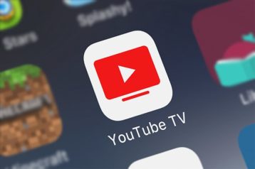 An image featuring YouTube TV application on tablet concept