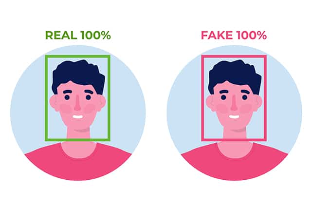 An image featuring deepfake concept
