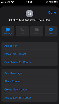 An image featuring how to stop spam emails 4rth method on the iPhone concept step5