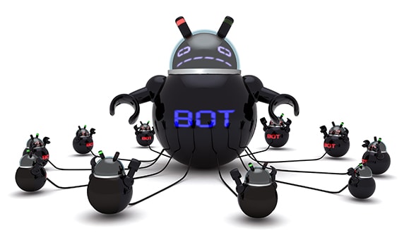 An image featuring botnet concept