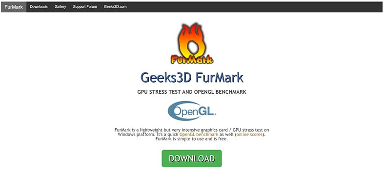 FurMark Homepage