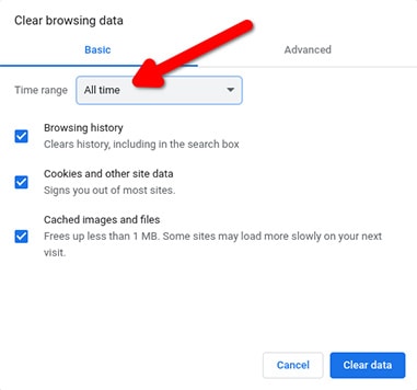 An image featuring how to clear browser history on Google Chrome on personal computer step6