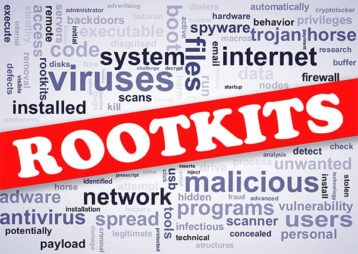 An image featuring rootkit concept