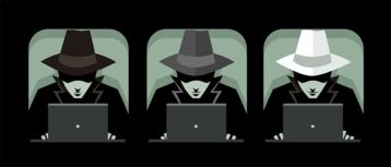 An image featuring types of hackers concept