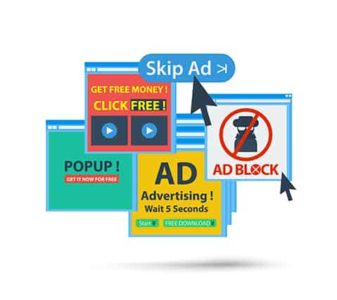 An image featuring adblocker concept