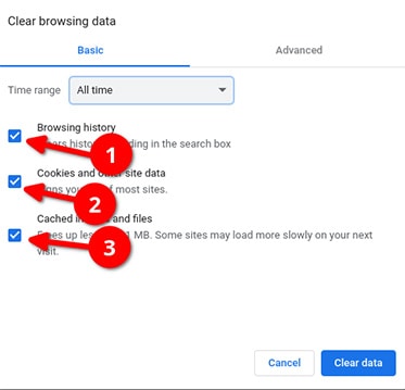 An image featuring how to clear browser history on Google Chrome on personal computer step7