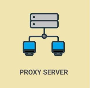 An image featuring proxy server concept