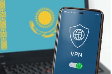 An image featuring VPN connection on mobile phone concept