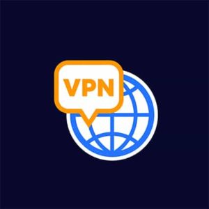 An image featuring VPN security on the internet concept