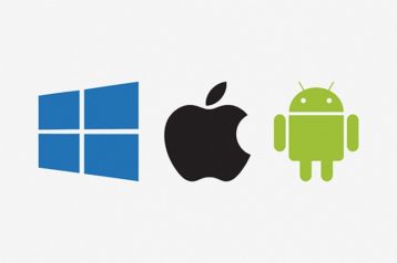 An image featuring the Windows Apple and Android logos