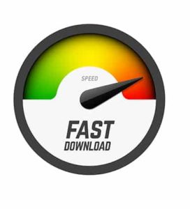 An image featuring fast download speed concept
