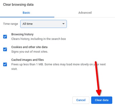 An image featuring how to clear browser history on Google Chrome on personal computer step11