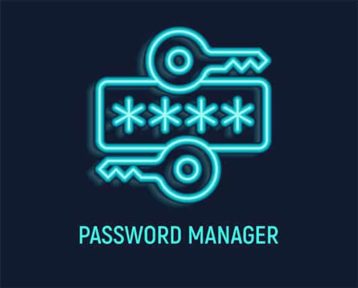 An image featuring password manager concept