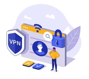 An image featuring business VPN concept