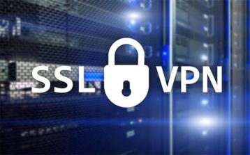 An image featuring SSL VPN text representing security concept