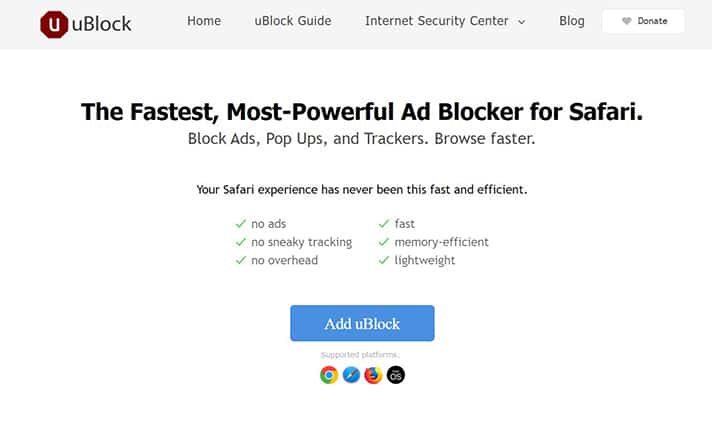 AdBlocker for Safari ▻ AdBlock by Content blocker & Website Adblocker. Ad  block remove ads - safe internet browsing. Adblock