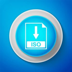 An image featuring ISO file concept