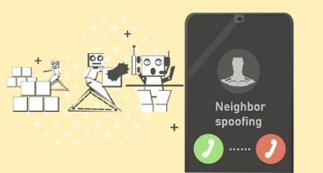 An image featuring neighbor spoofing concept