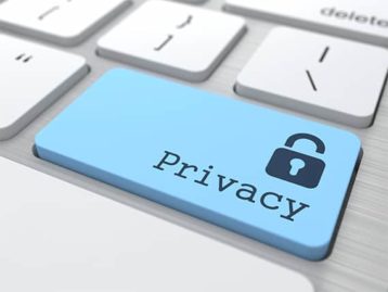 An image featuring online privacy concept