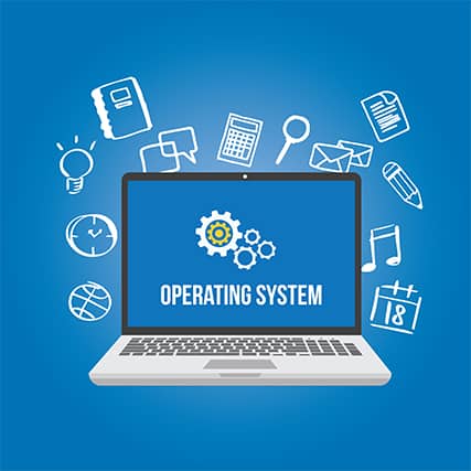 An image featuring operating systems concept
