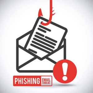 An image featuring phishing email concept
