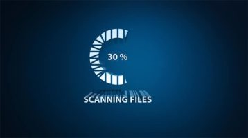 An image featuring scanning files concept