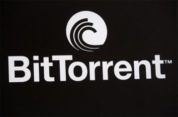 an image with BitTorrent logo 