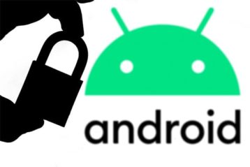 an image with android logo and padlock