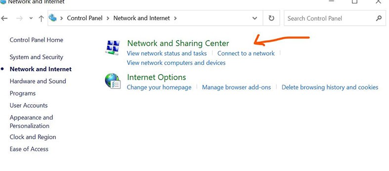 An image featuring how to change a DNS server on Windows step3