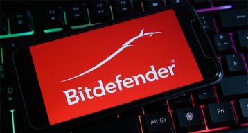 an image with Bitdefender application opened on smartphone 