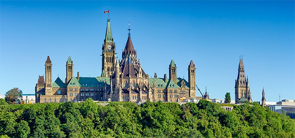 an image with Ottawa city parliament hill 