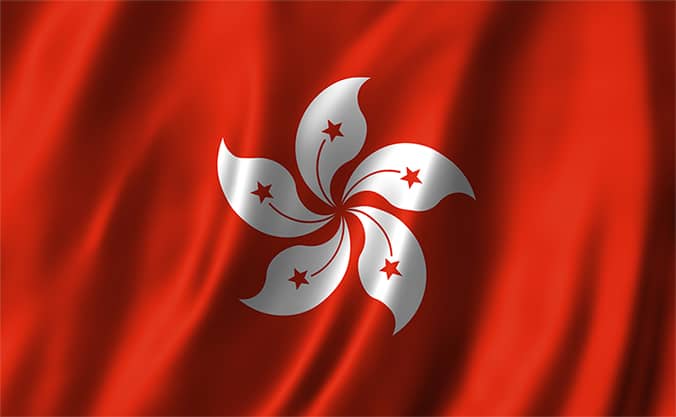 an image with Hong Kong flag 