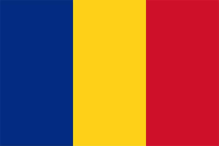 an image with Romanian national flag 
