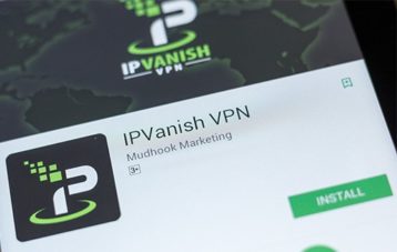 an image with IPVanish VPN application ready to install