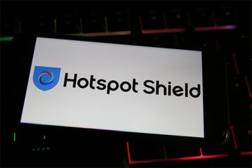 an image with Hotspot Shield opened on smartphone 