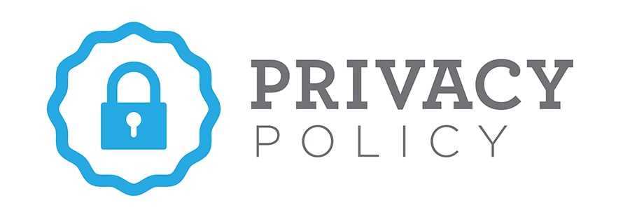 an image with Privacy policy banner 